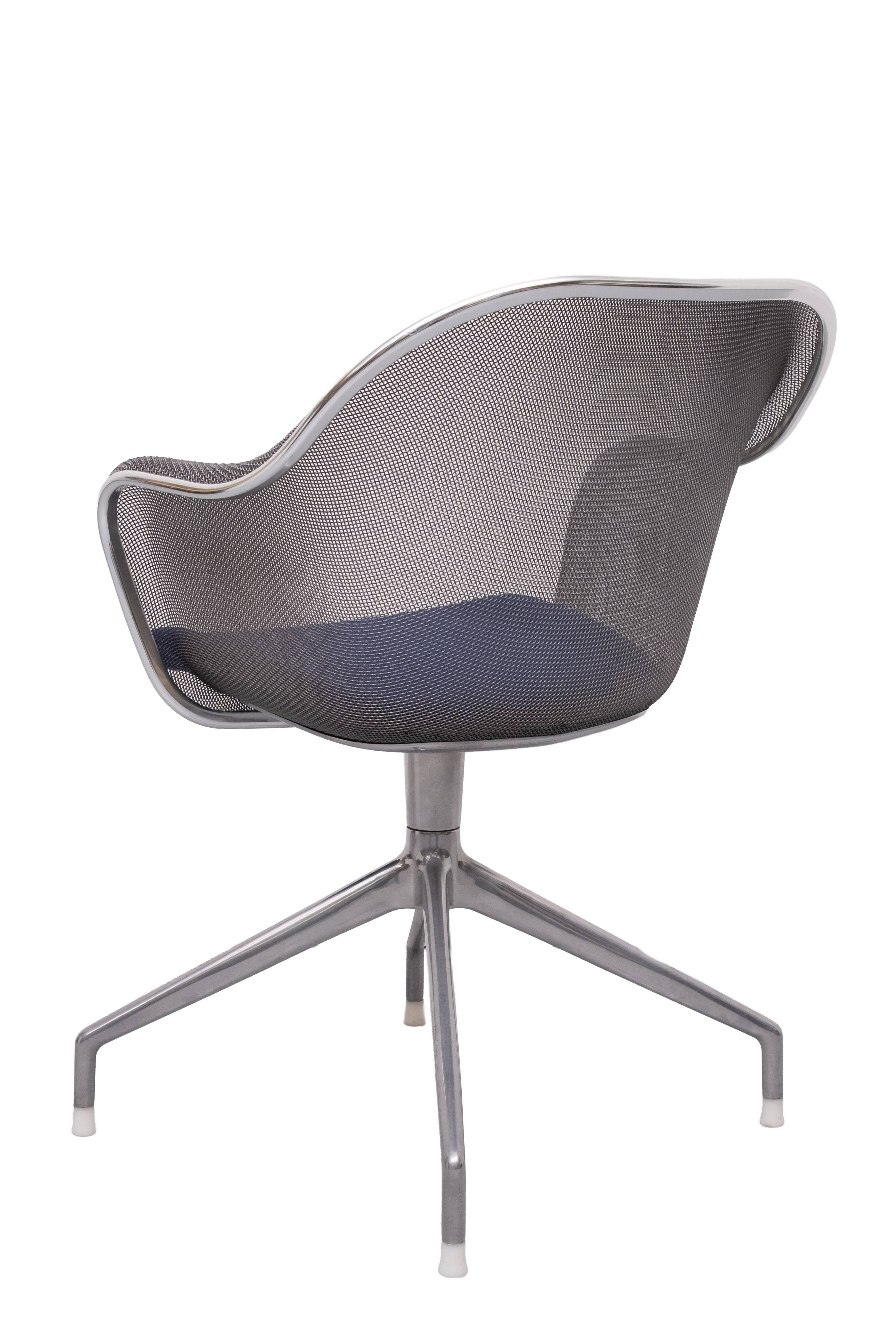 Italian Iuta Swivel Chair by Antonio Citterio for B&B Italia