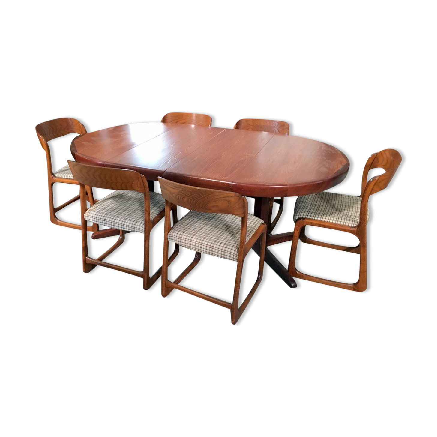 Chairs and table vintage Baumann