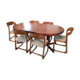 Chairs and table vintage Baumann