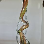 Large soliflore vase made of blown Murano glass, Venetian style, 1970s.