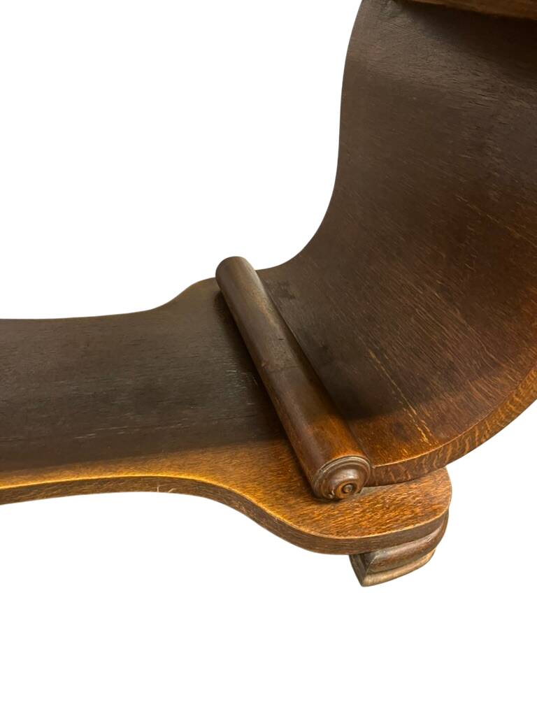 Art Deco extendable dining table