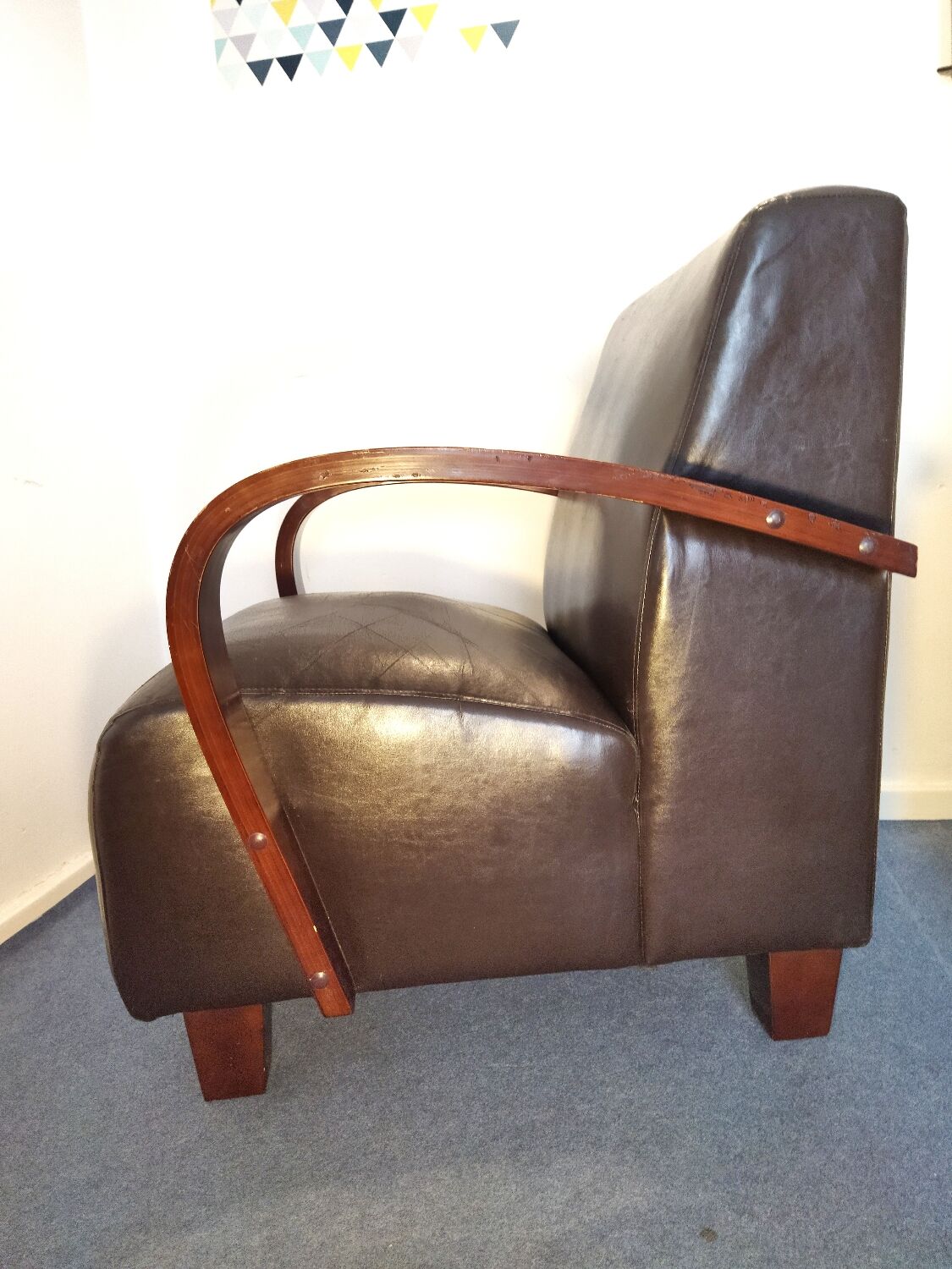 Art deco armchair