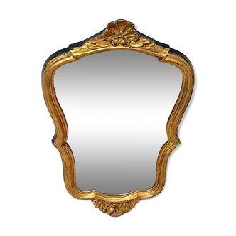 Miroir ancien coquillage