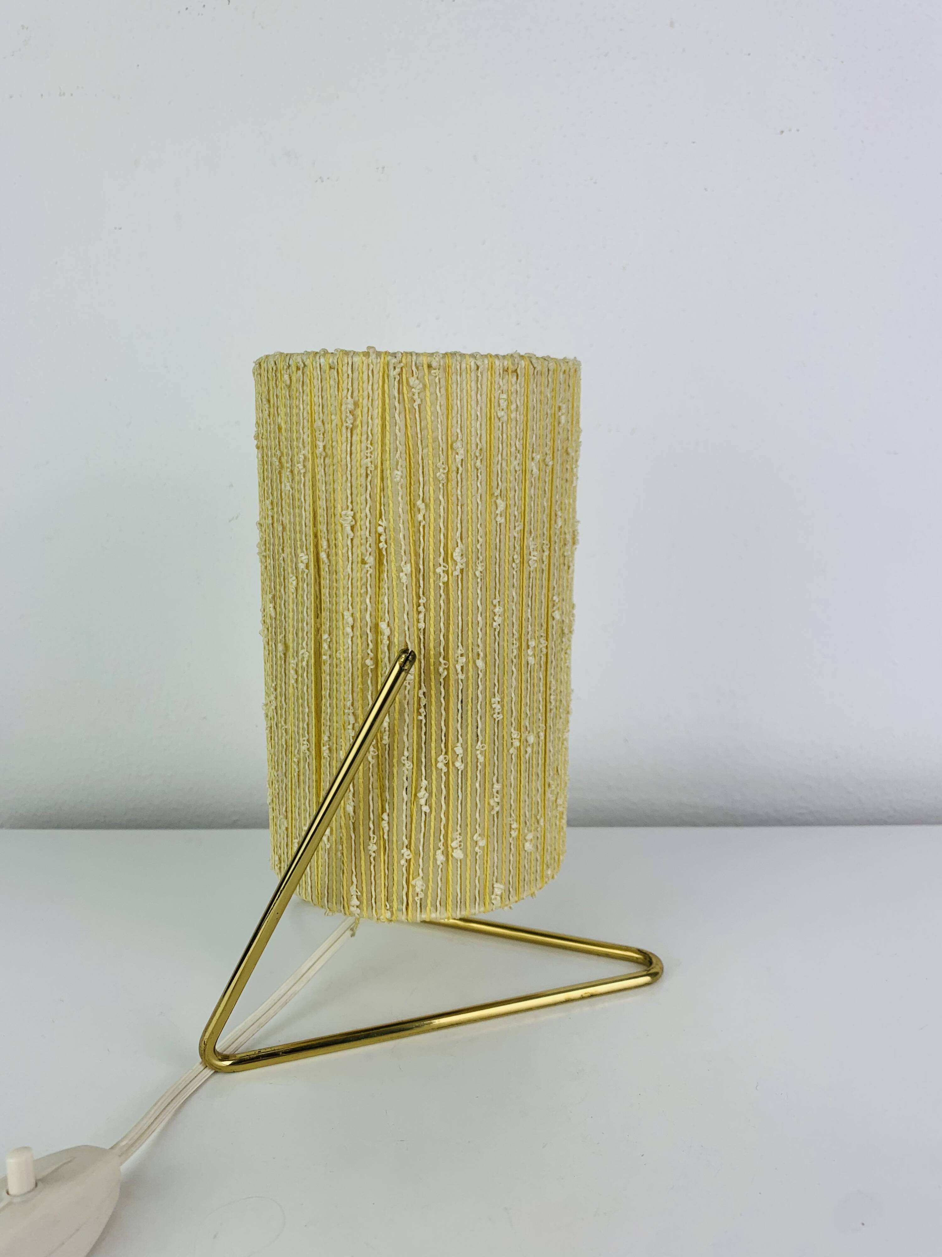 Adjustable lamp or 1950s wall light in brass