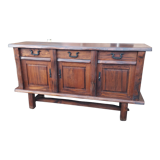 Brutalist Sideboard by Mikko Nupponen Finland 1960