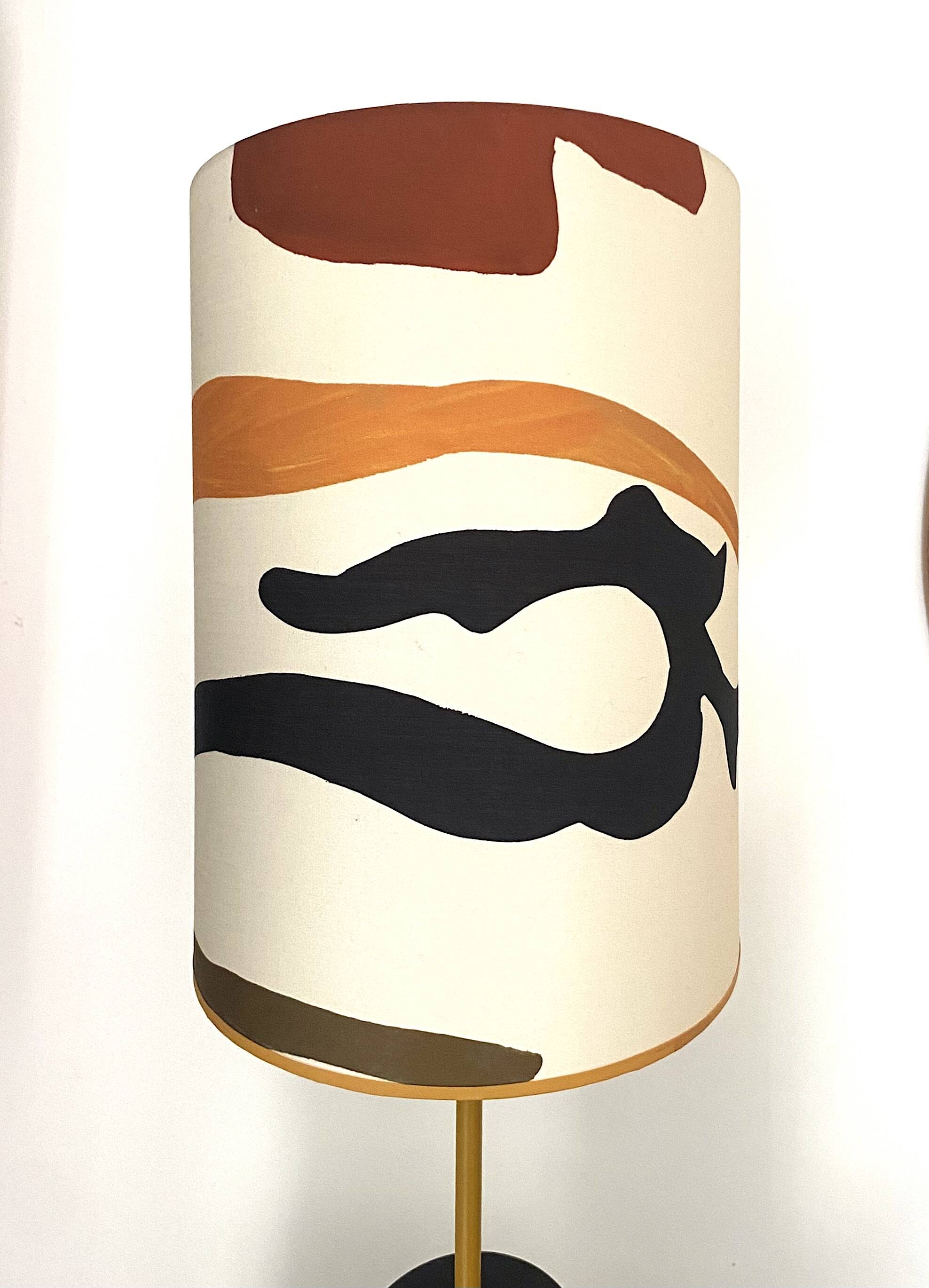 Large designer lamp 1980 – h:80cm