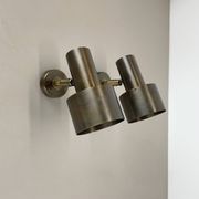 set of 2 Brass Spot elements ceiling wall Lights by OMI Lighting Germany, 1970s