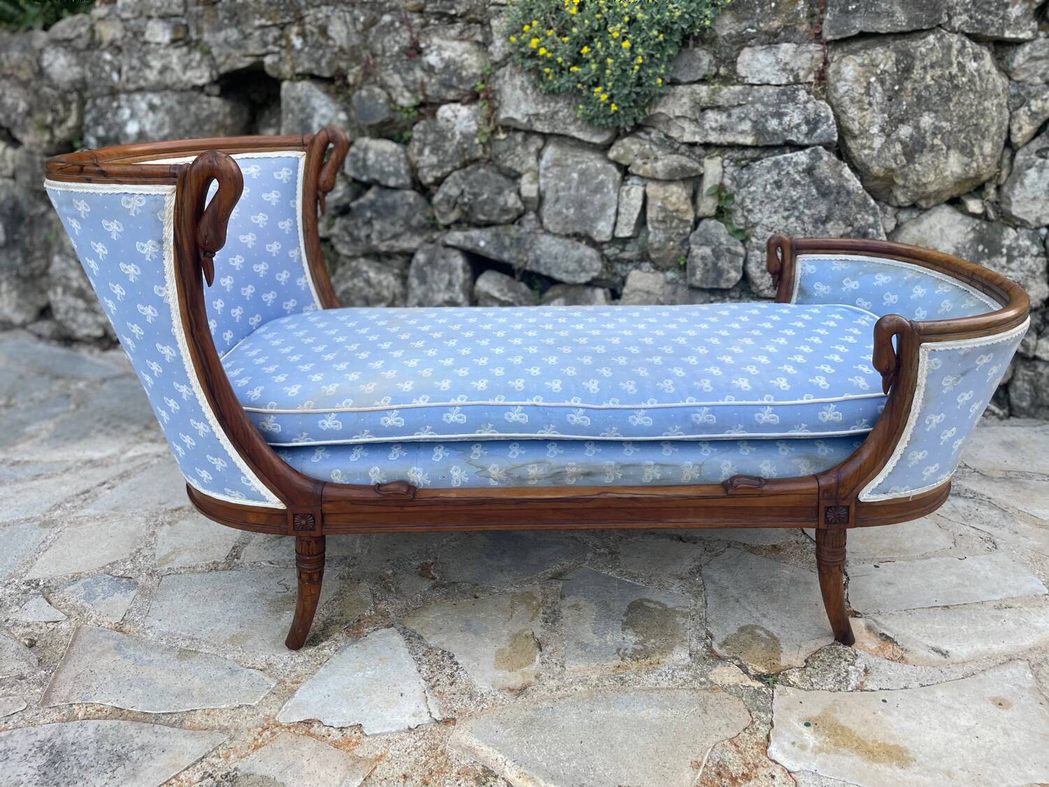 Little Duchess with swan's neck in mahogany, Empire period