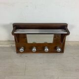 Wall mounted coat rack