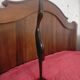 Wooden sculpture stylized heron