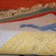Kilim vintage fait main Gabbeh persan 171cm x 229cm (1960s)