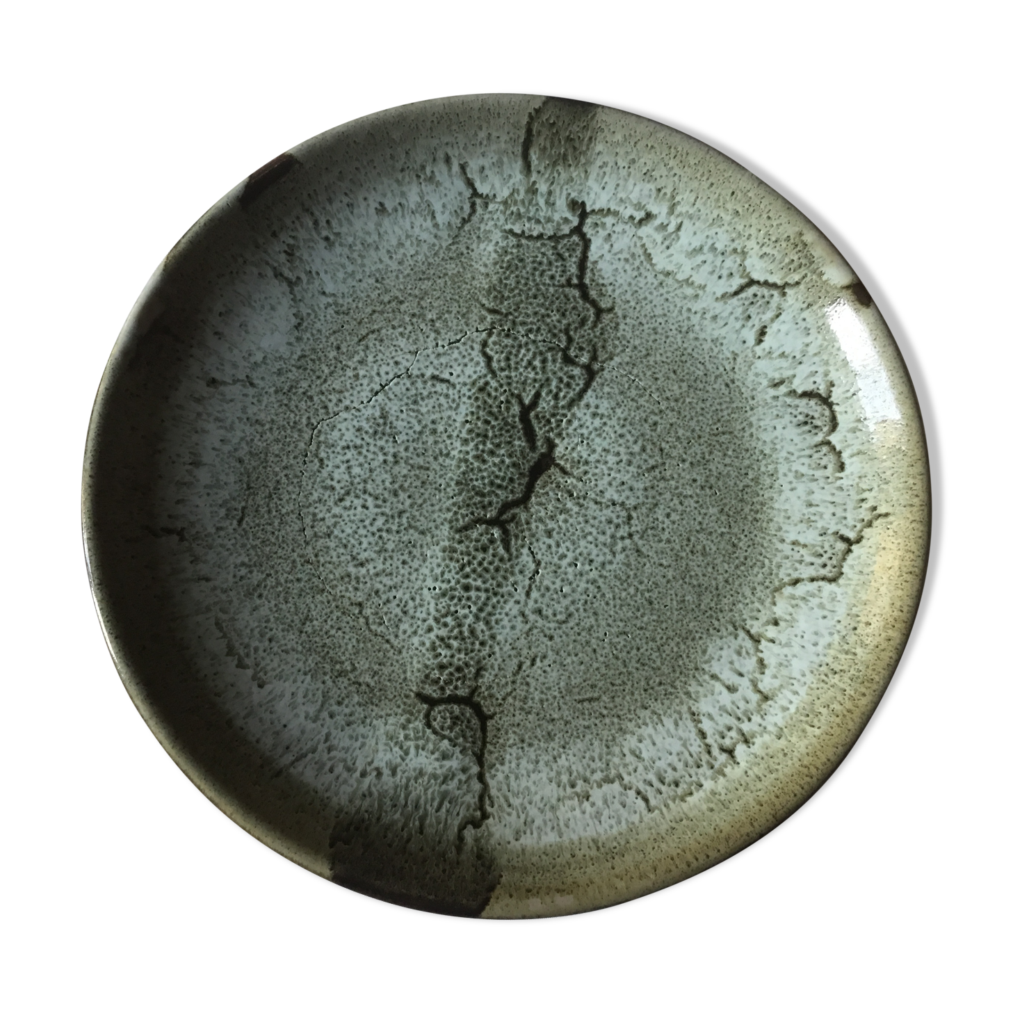 Emailed sandstone plate