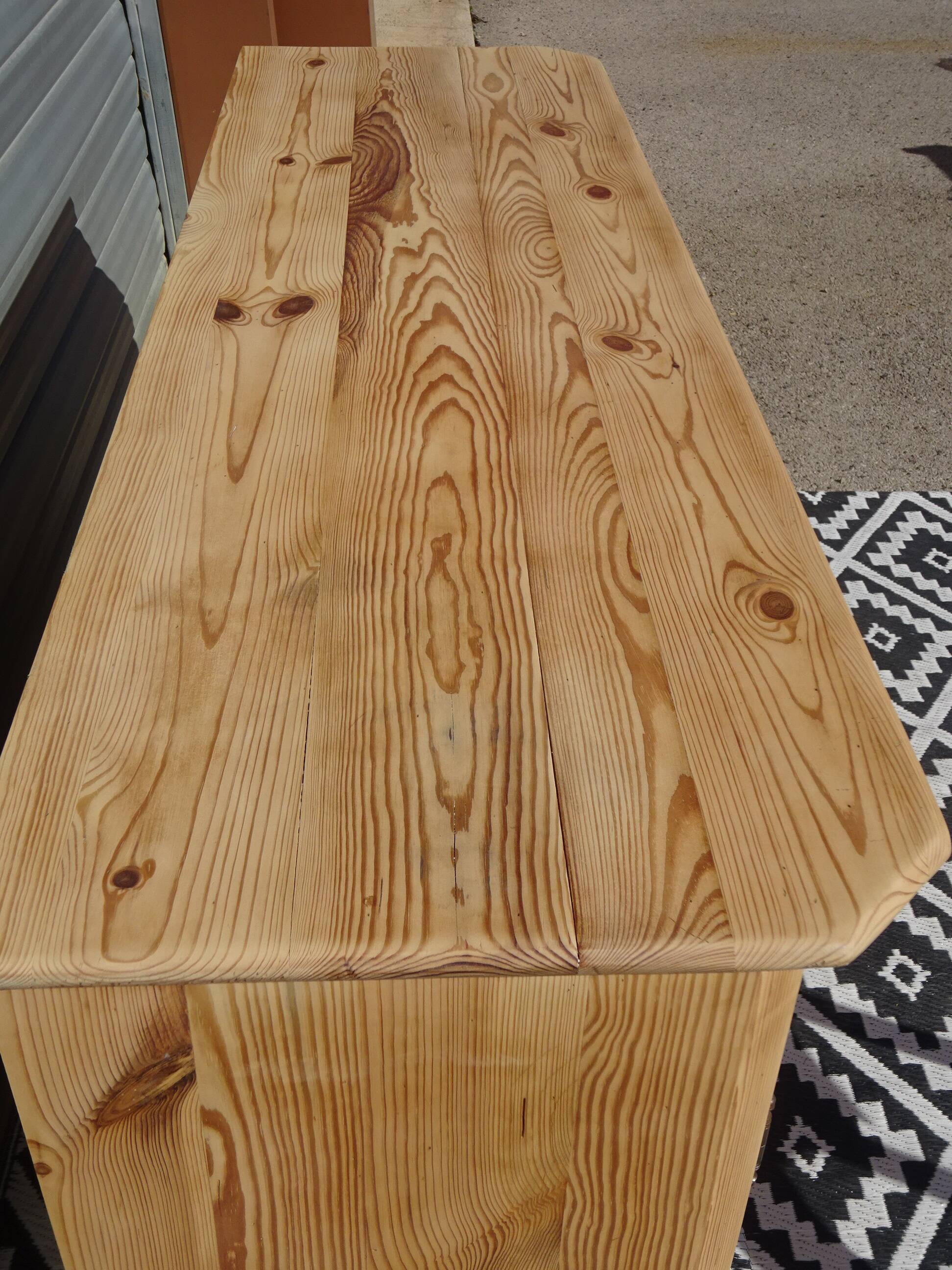 natural pine enfilade