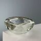 Vintage glass ashtray Barbini, Italy, 1980s-1990s