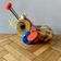 Fisher-Price Wooden Pull-Along Toy - Queen Buzzy Bee - 1960