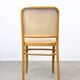 Paire de chaises vintage n°811 en bois courbé