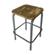 Tabouret industriel d'atelier 1960