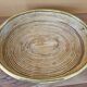 Corbeille, plateau, centre de table en rotin