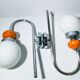 Vintage ball sconces