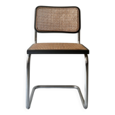 Cesca vintage design chair model B32 chrome & cane by Marcel Breuer