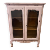 Patinated display cabinet