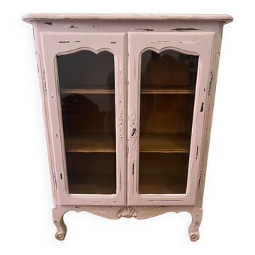 Vitrine patinée