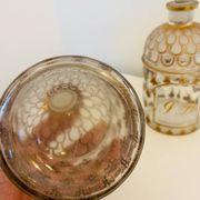 Lot of 2 vintage Guerlain Cologne perfume bottles.