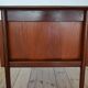 Mid-Century Danish Executive Teak Floating Desk, 1960s.
