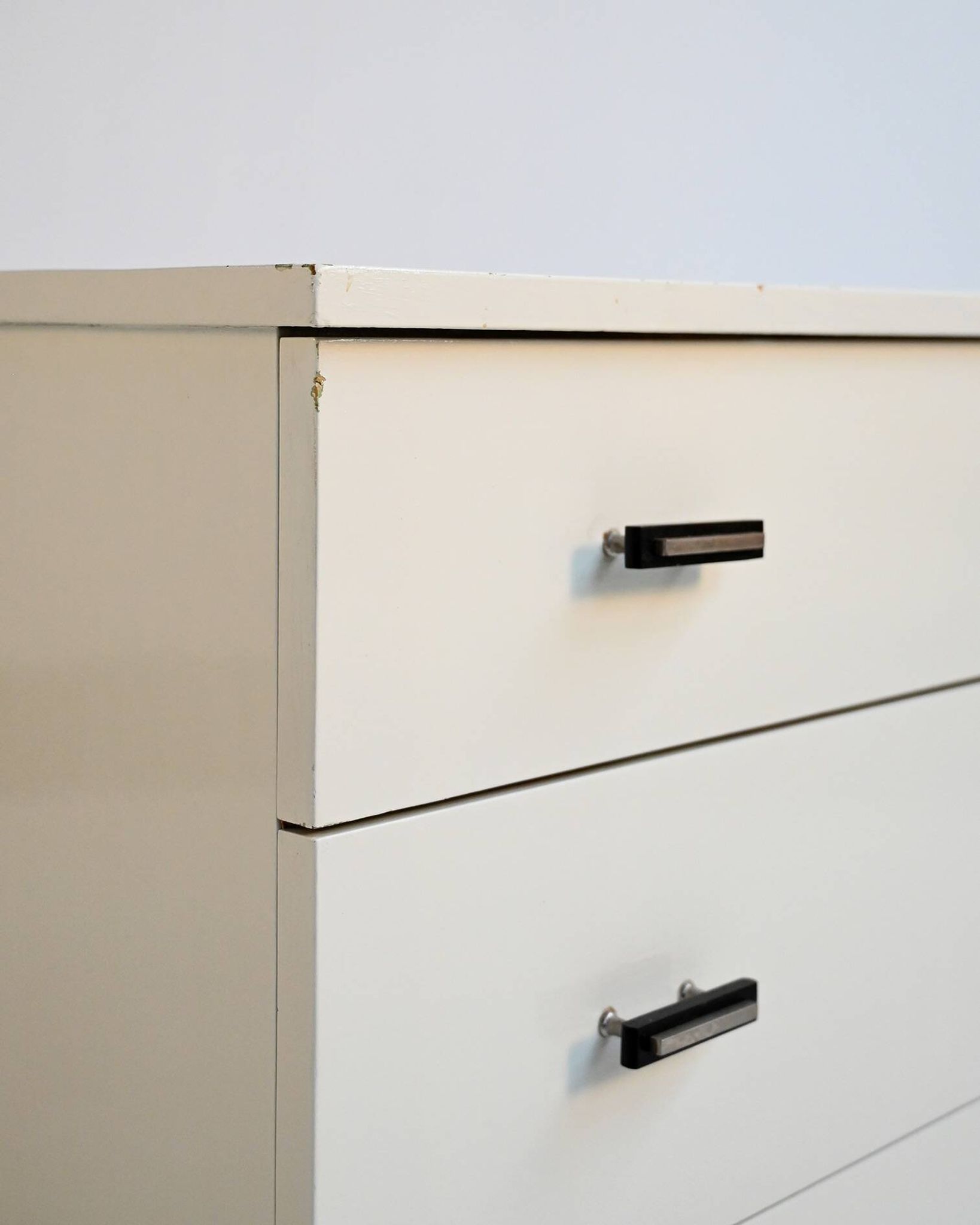 Scandinavian lacquered chest, 1930s/40s