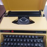 Olympia Straw Yellow Typewriter