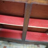 Ancien meuble bas en bois vintage