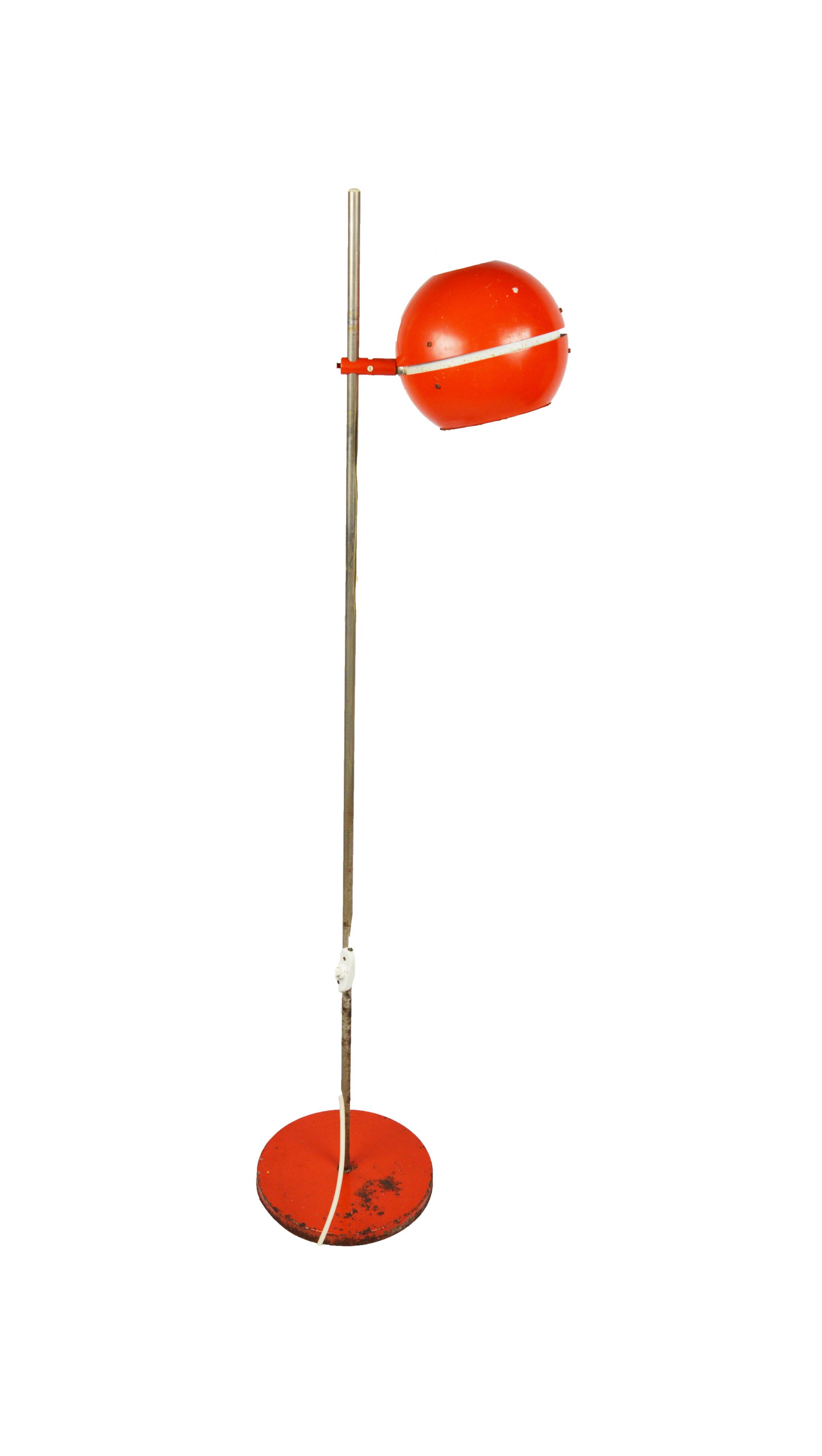Space age floor lamp, 1970s