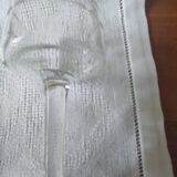 Set of 9 Anjou-style white wine glasses