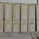 Set of 6 interior doors in fir of the nineteenth century