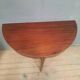 Louis XVI style console in mahogany.