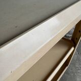 White ABS Trolley by Alberto Rosselli for Kartell — Italy 1960, Three-Tier Mobile Serving Cart