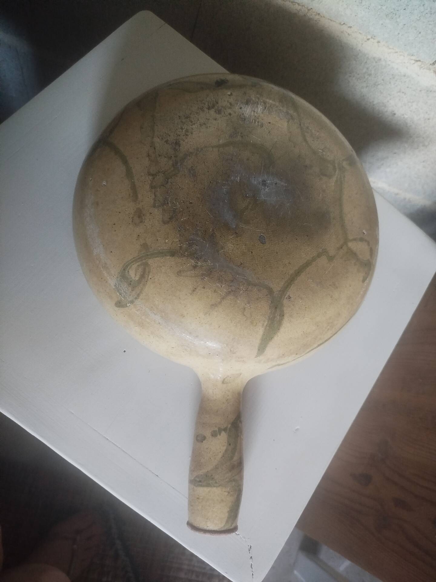 Ancient large terracotta pot