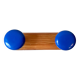 Electric blue coat rack from the 80s