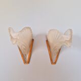 Pair of Art Deco wall lights