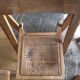 Chaise pliante bois et cannage Jacober