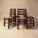 Chaises rustiques attribuée à Georges Robert