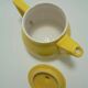 Vintage yellow teapot
