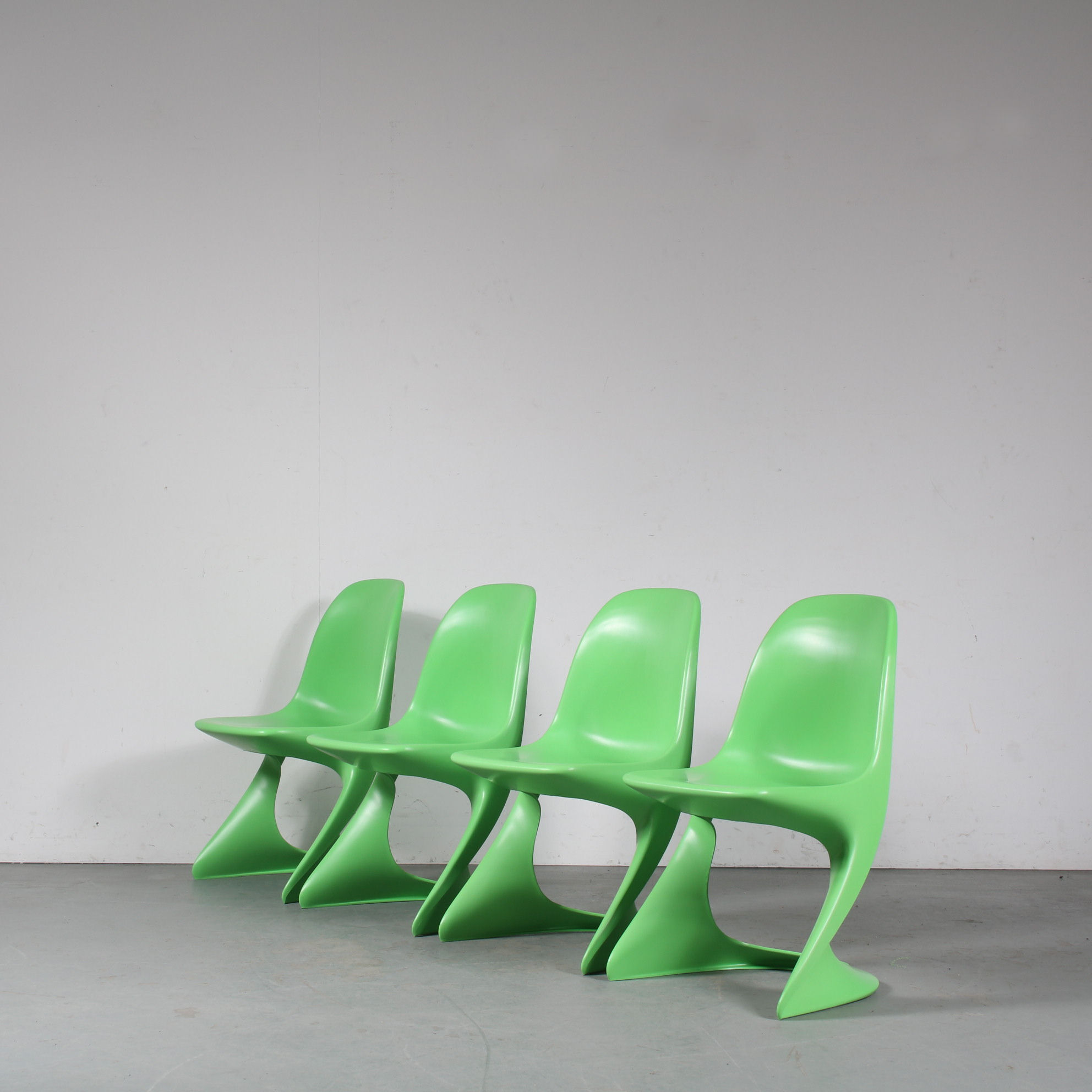 2000s Green “Casalino” chair by Alexander Begge for Casala, Germany – Large Stock!