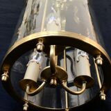 Lantern 3 bronze and brass lights