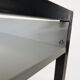 A. D. Dekker for Tomado free standing metal book shelves, The Netherlands 1950's