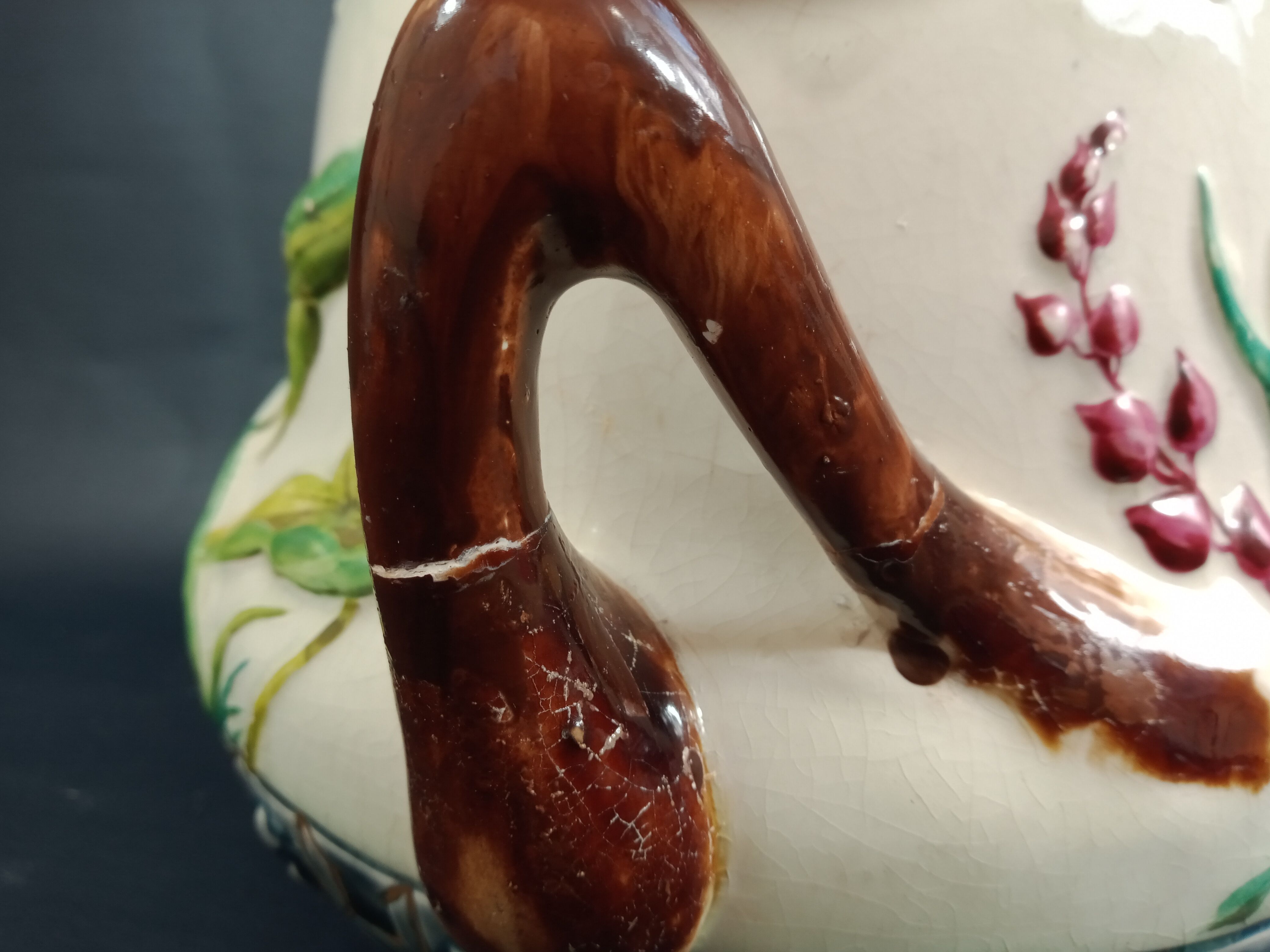 Vase dabbling art nouveau