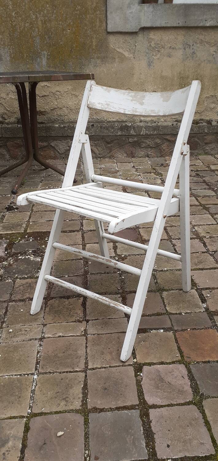 Vintage 60s wooden garden furniture