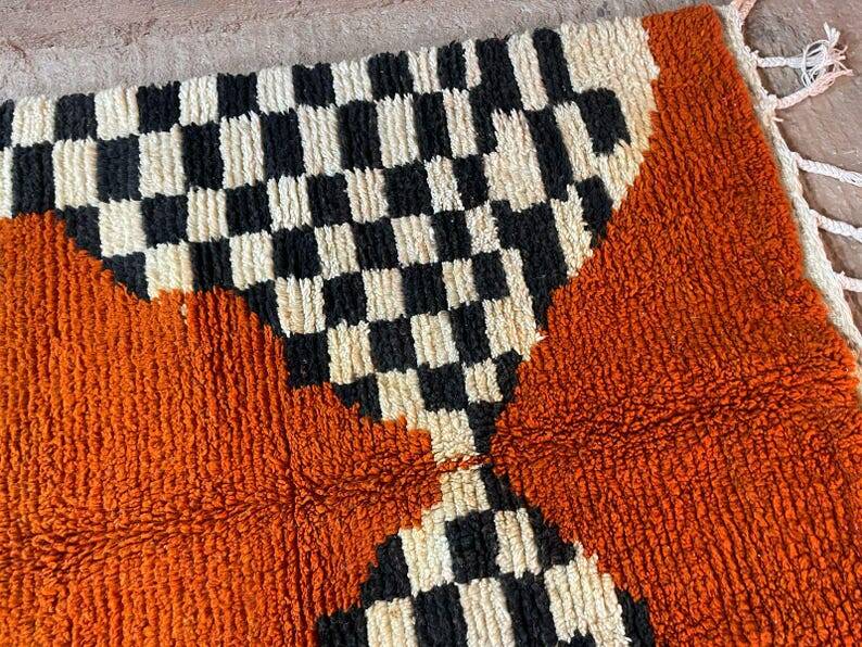 Authentic Handwoven Berber Moroccan Rug 200cmx200cm