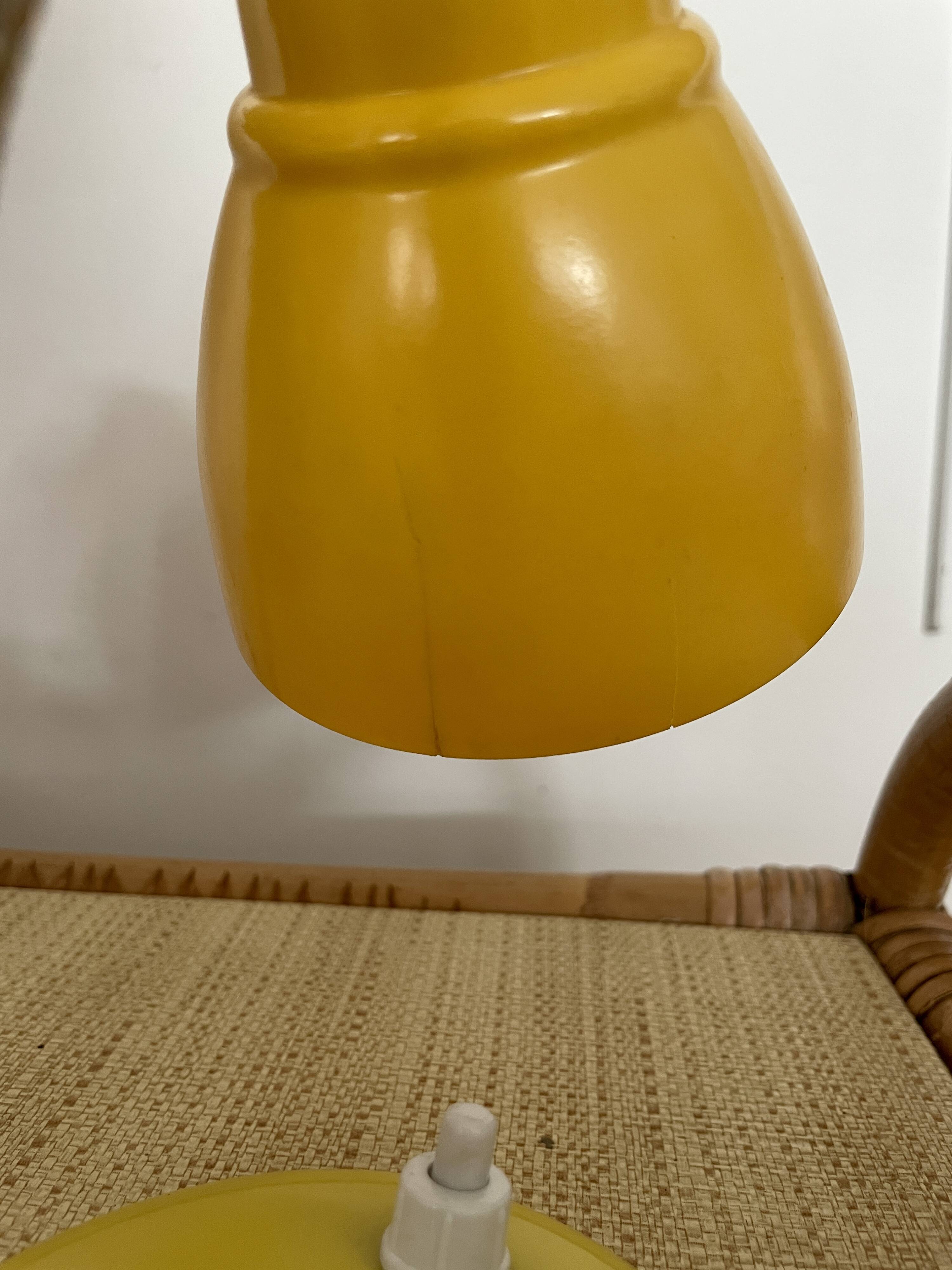 Vintage casserole lamp