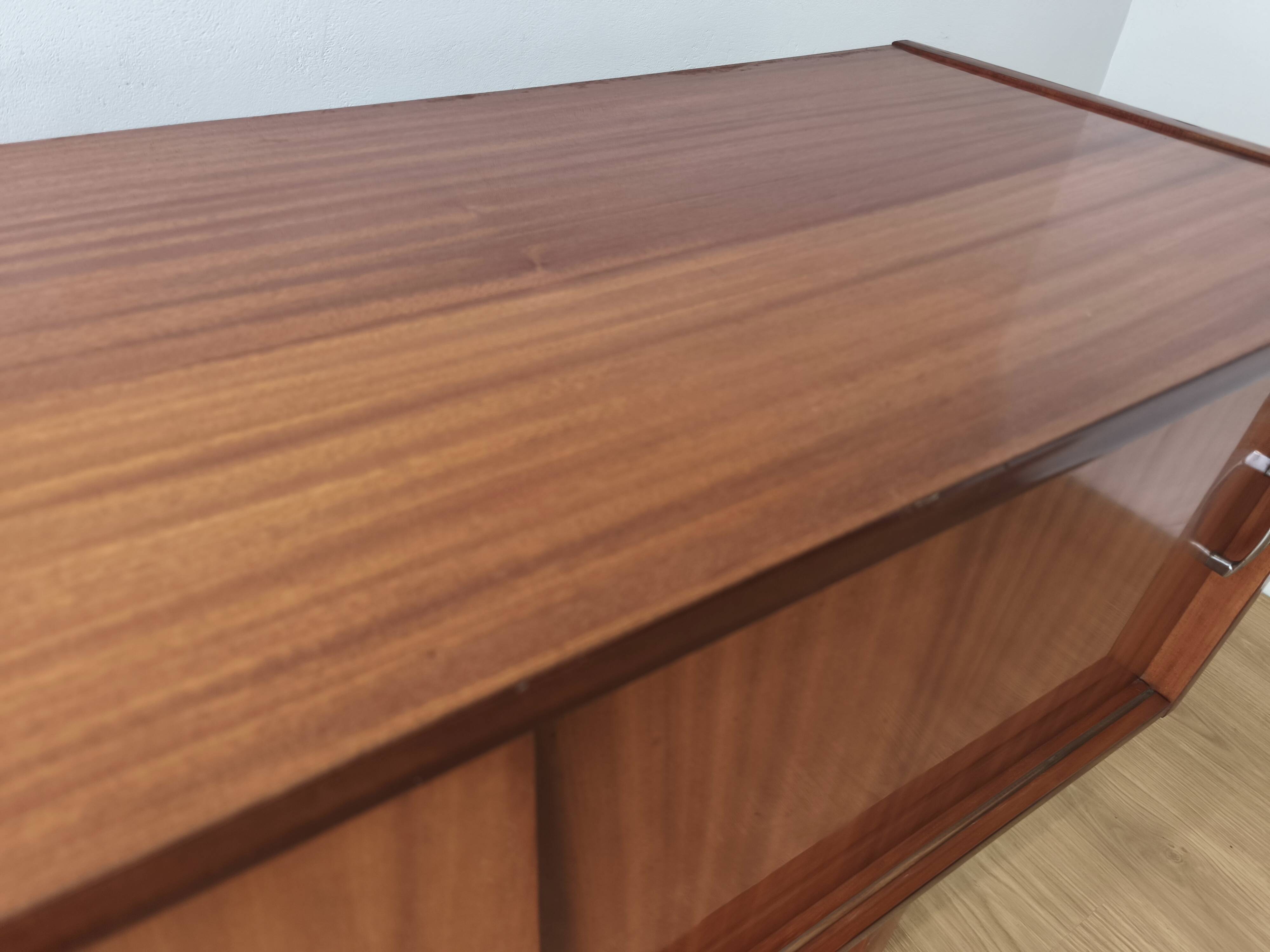 Modernist long sideboard from the 1970s.